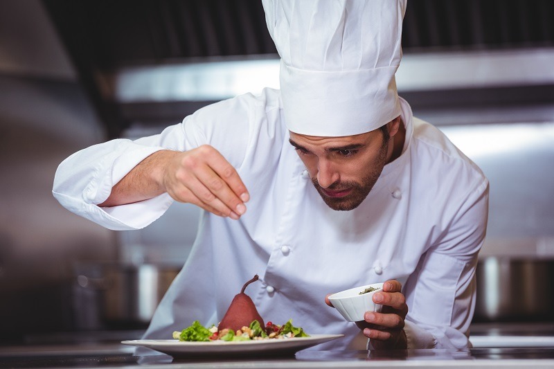 Chef in the kitchen